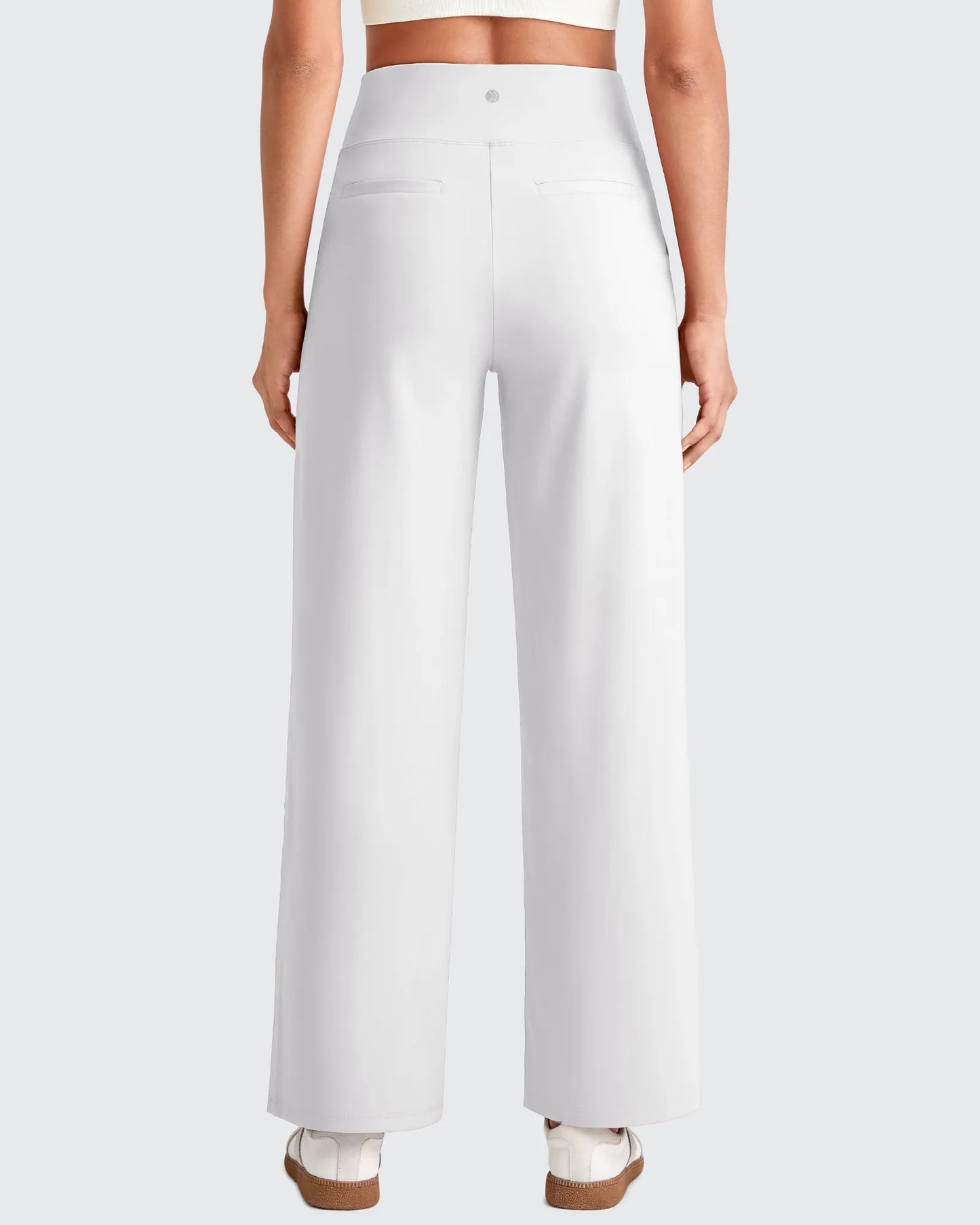 Pantalones Sastre Cortos Elásticos de Talle Alto EverGoing para Mujer (Talla Pequeña)