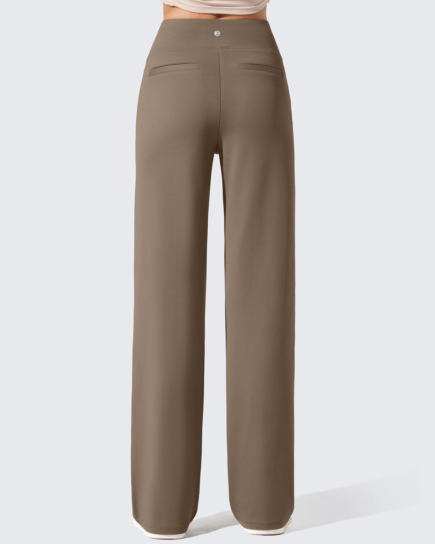 Pantalones de vestir de talle alto con forro polar EverGoing