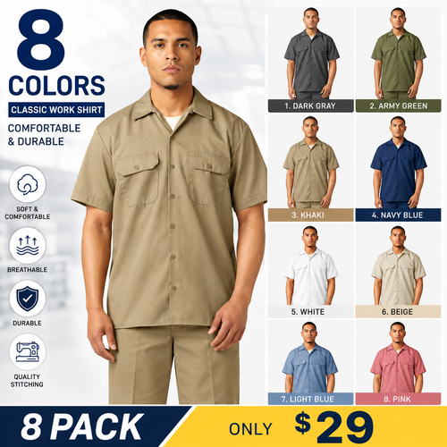 Short Sleeve Work Shirt