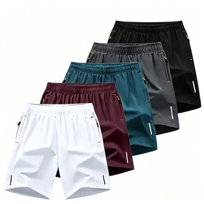 (5-Pack)Men's 5-Pack Quick-Dry Athletic Shorts