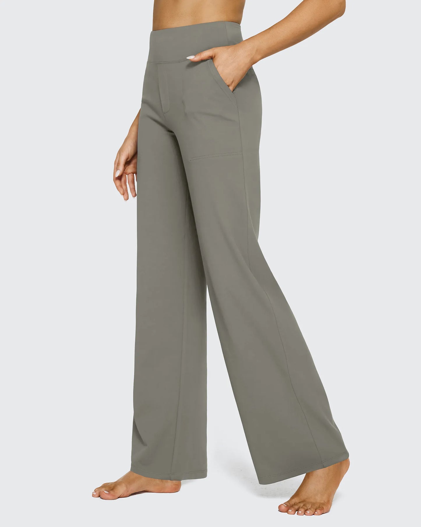 Pantalones informales de cintura alta EverGoing Loose