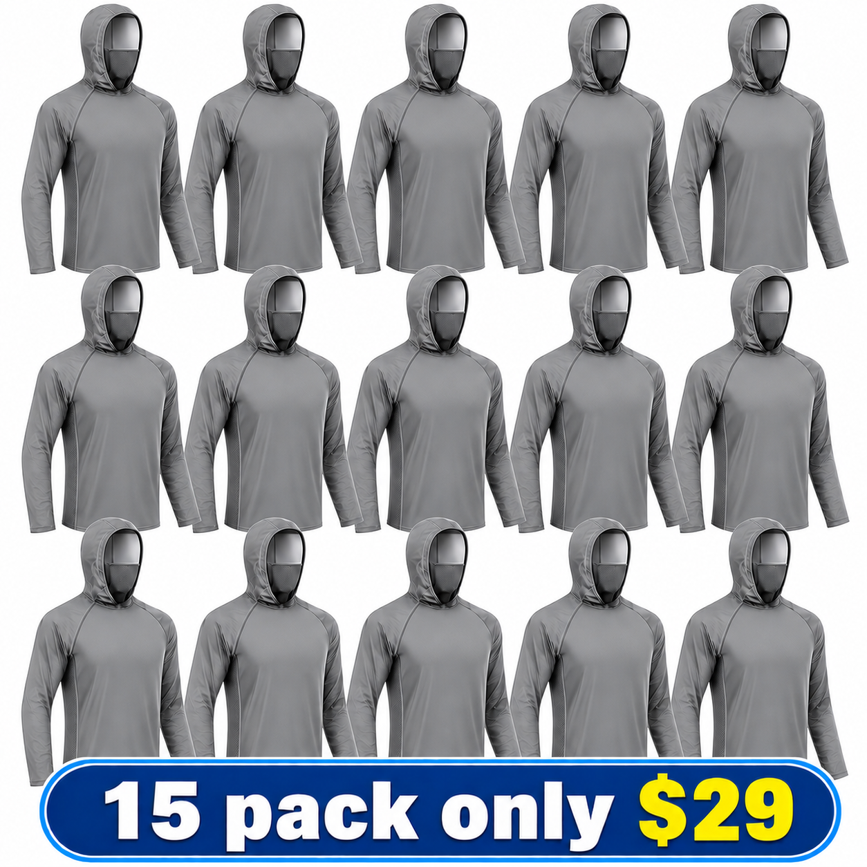 50+ UV Protection Long Sleeve Lightweight Quick Dry Moisture Wicking Breathable Athletic Activewear