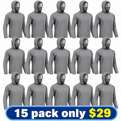 50+ UV Protection Long Sleeve Lightweight Quick Dry Moisture Wicking Breathable Athletic Activewear