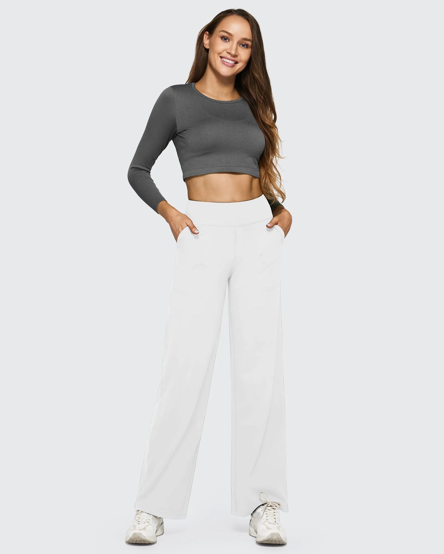 Pantalones informales de cintura alta EverGoing Loose