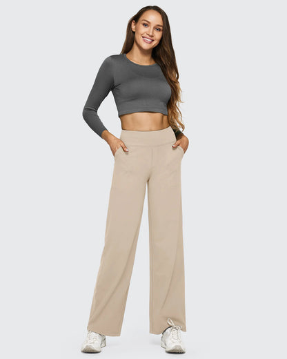 Pantalones informales de cintura alta EverGoing Loose