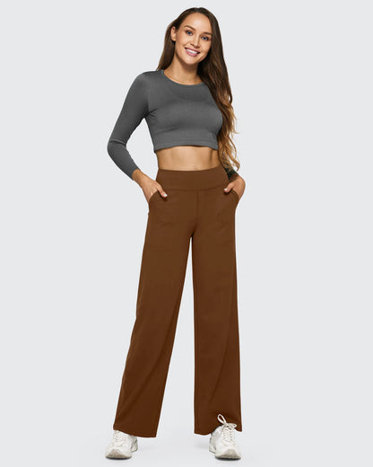 Pantalones informales de cintura alta EverGoing Loose