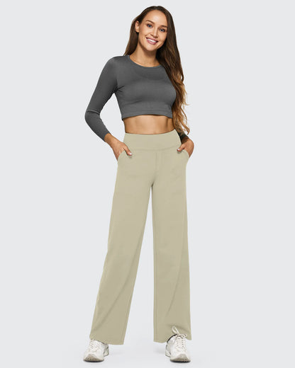 Pantalones informales de cintura alta EverGoing Loose