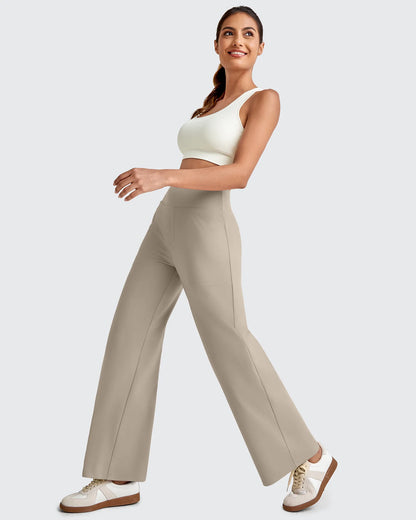 Pantalones Sastre Cortos Elásticos de Talle Alto EverGoing para Mujer (Talla Pequeña)