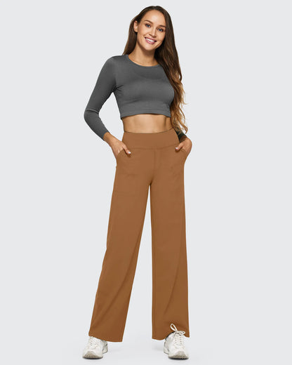Pantalones informales de cintura alta EverGoing Loose