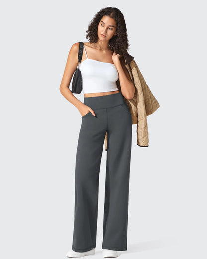Pantalones de vestir de talle alto sin costuras BareFeel