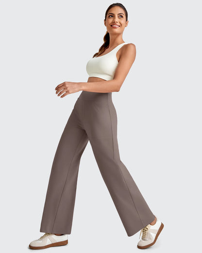 Pantalones Sastre Cortos Elásticos de Talle Alto EverGoing para Mujer (Talla Pequeña)