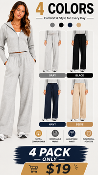4 PACK-GRAY+BLACK+NAVY+BEIGE