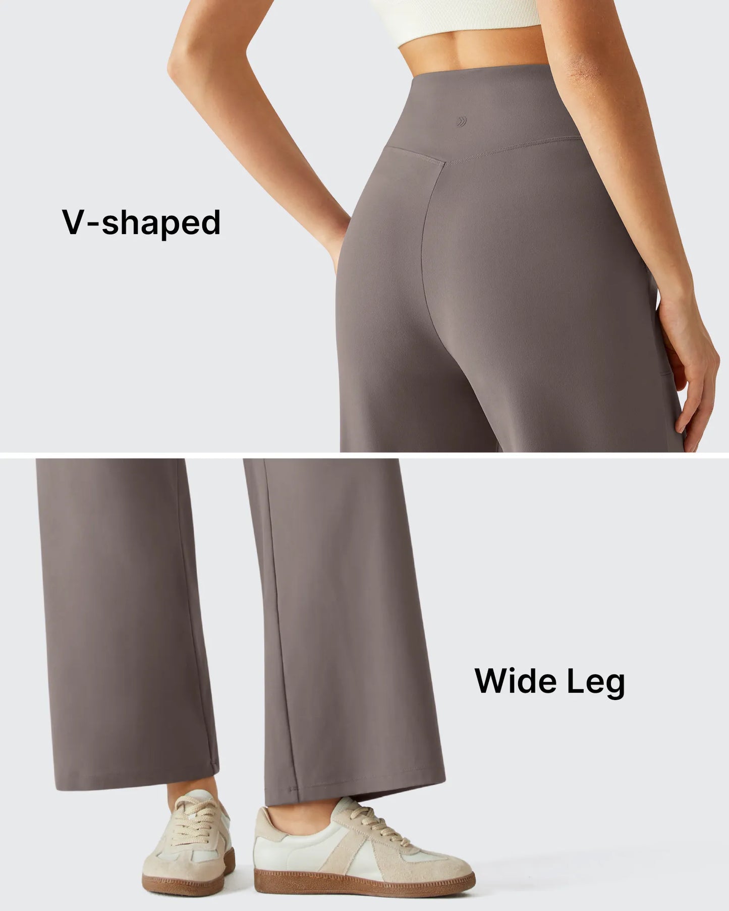 Pantalones de Yoga Anchos Hasta el Tobillo BareFeel de Gran Elasticidad