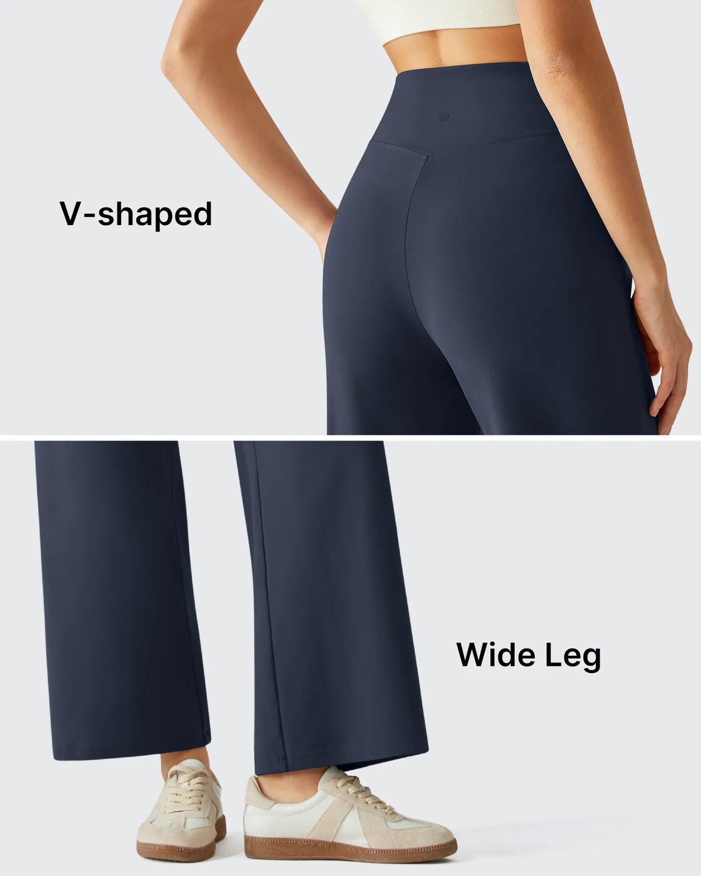 Pantalones de Yoga Anchos Hasta el Tobillo BareFeel de Gran Elasticidad