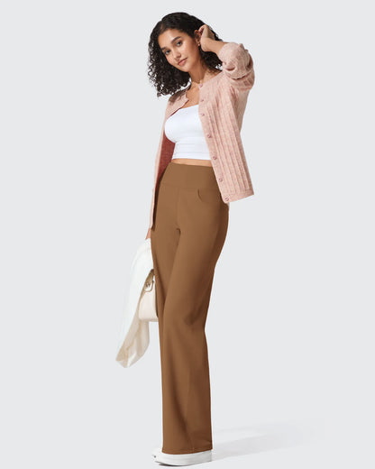 Pantalones de vestir de talle alto sin costuras BareFeel