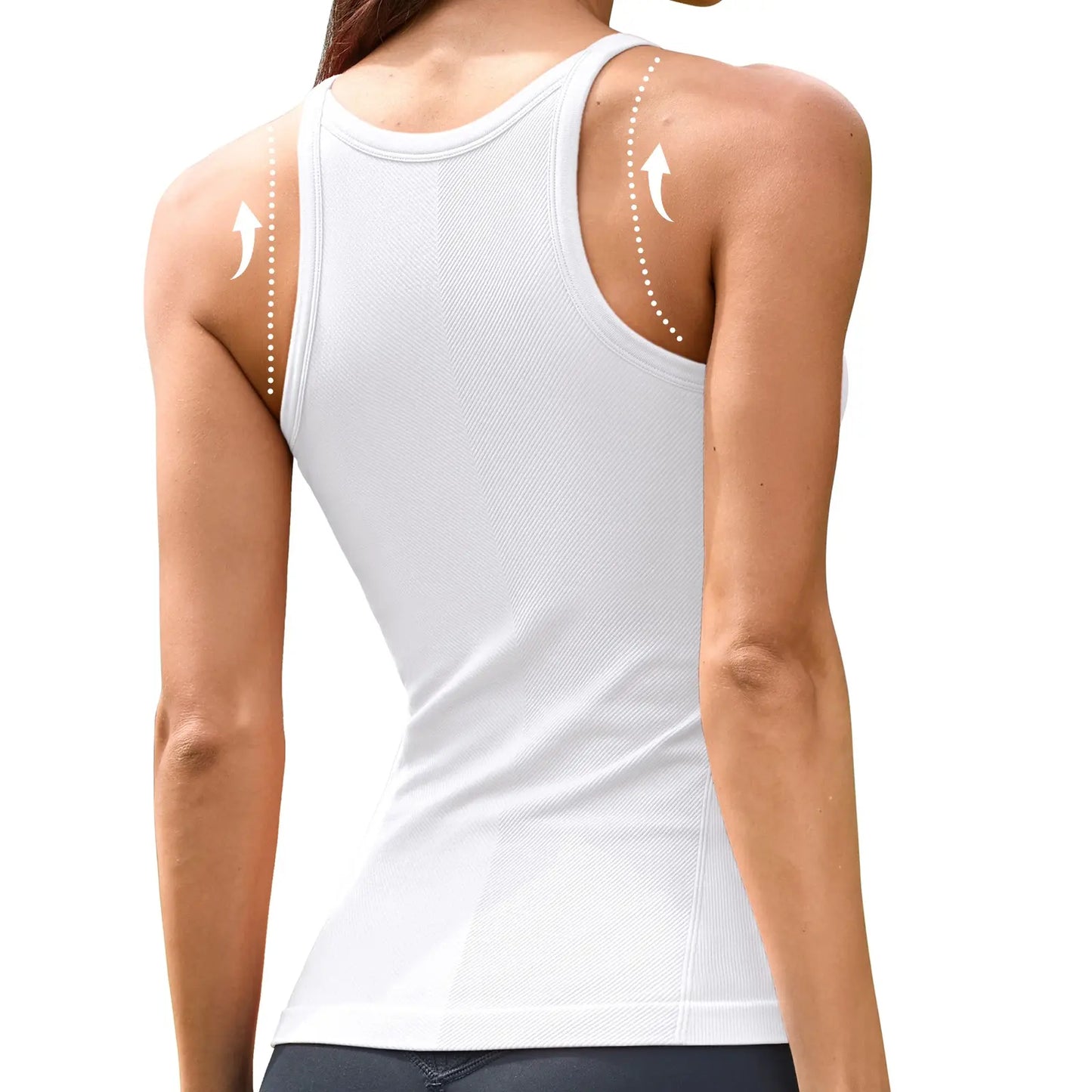 Final 3-Hour Sale🔥Women Workout Tank Tops with Built in Bra