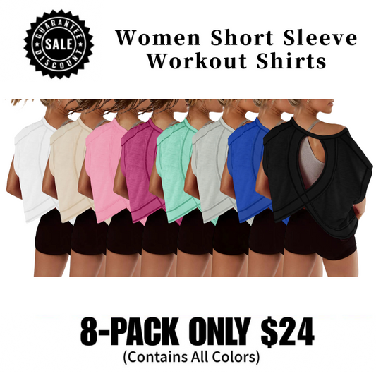 Women's Short Sleeve Workout Shirts