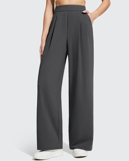 Pantalones Casuales de Vestir de Talle Alto ShiftReady