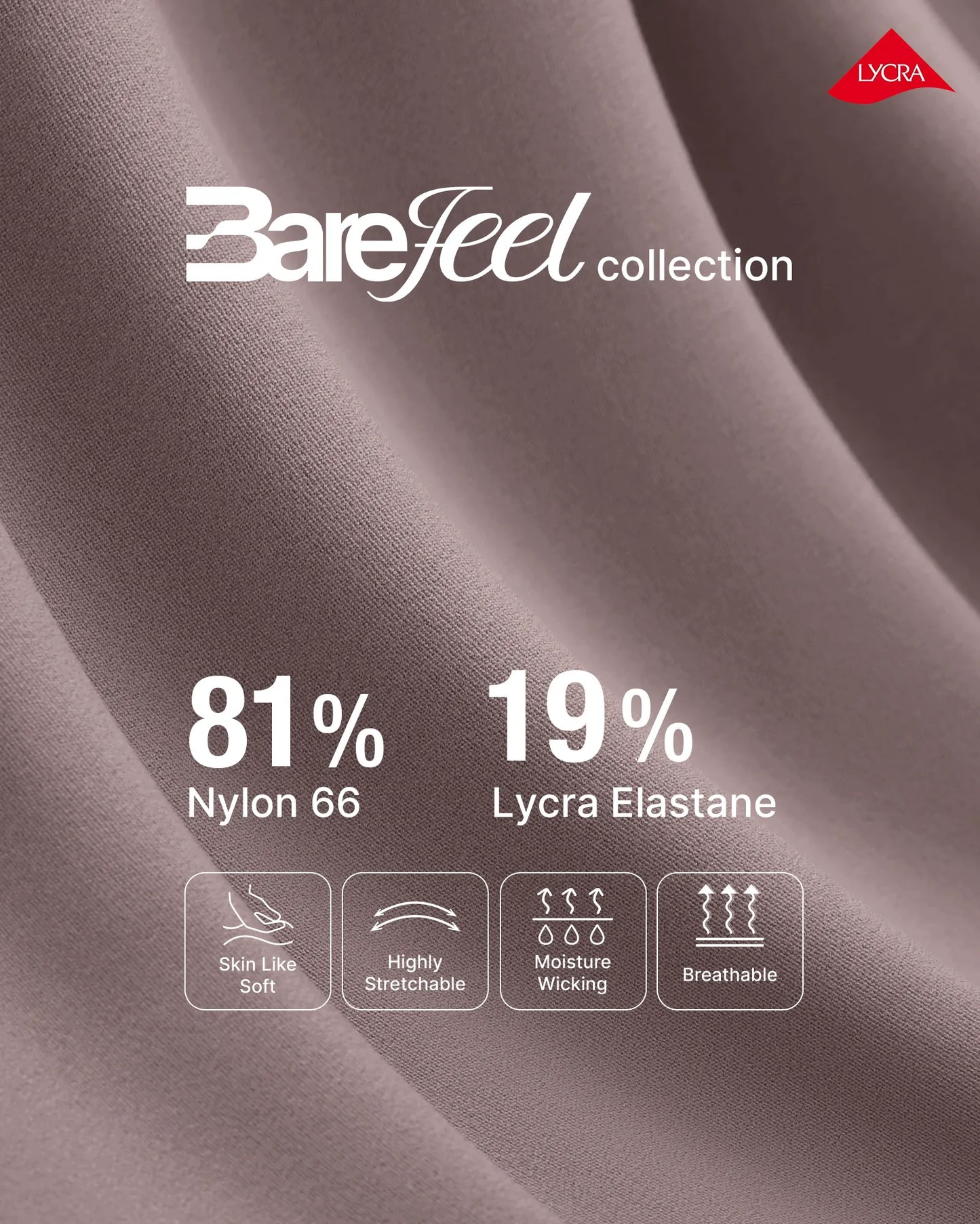 Pantalones de yoga de pierna ancha de alta elasticidad BareFeel