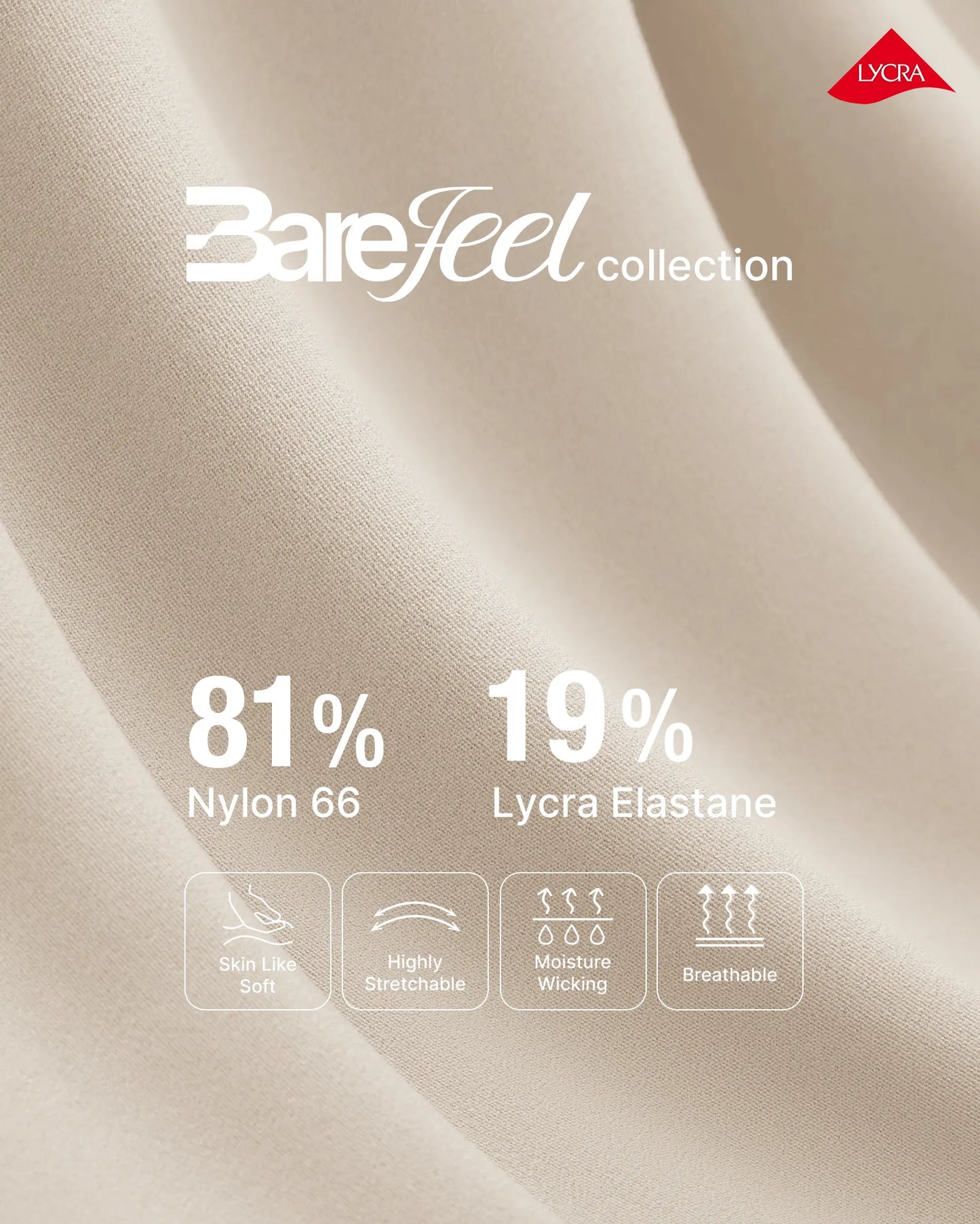 Pantalones de yoga de pierna ancha de alta elasticidad BareFeel