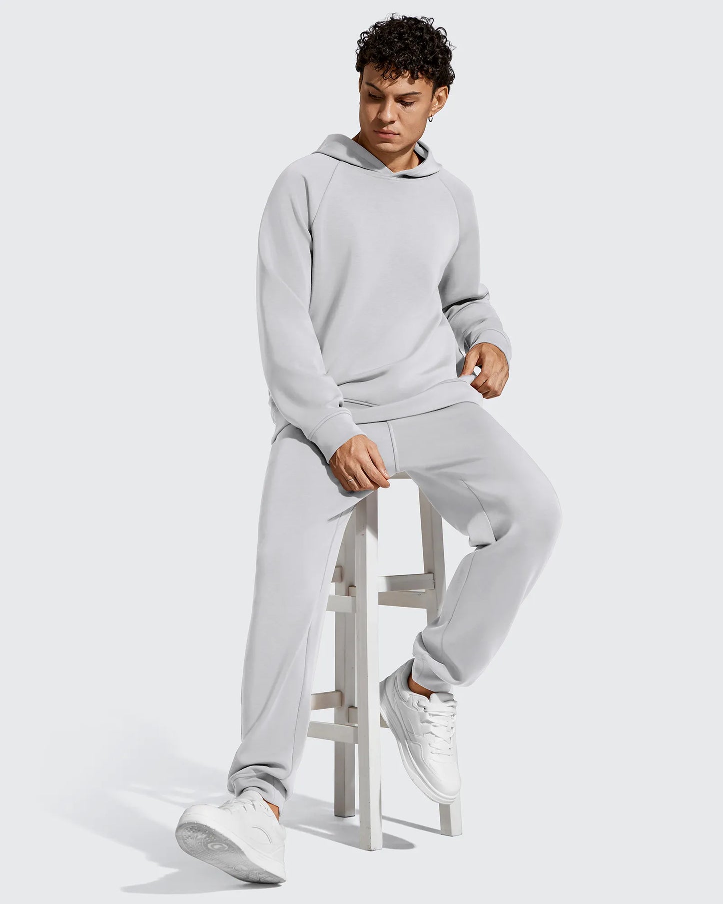 Pantalones de chándal térmicos con cordón y forro polar para hombre Smoofit