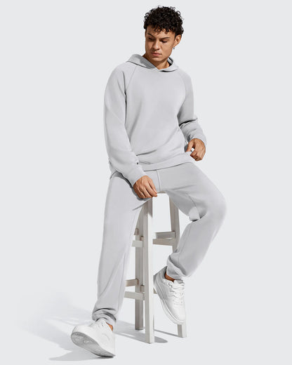 Pantalones de chándal térmicos con cordón y forro polar para hombre Smoofit