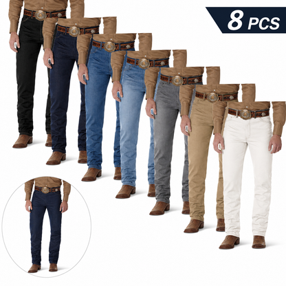Stretch Wide Leg Jeans
