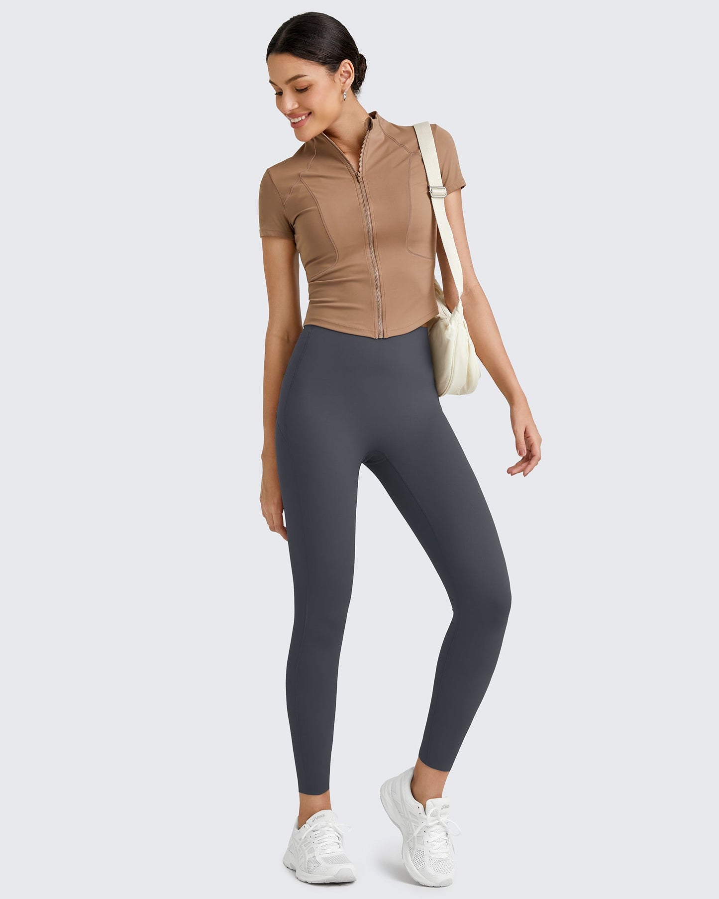 Mallas de yoga sin costuras BareFeel con pretina