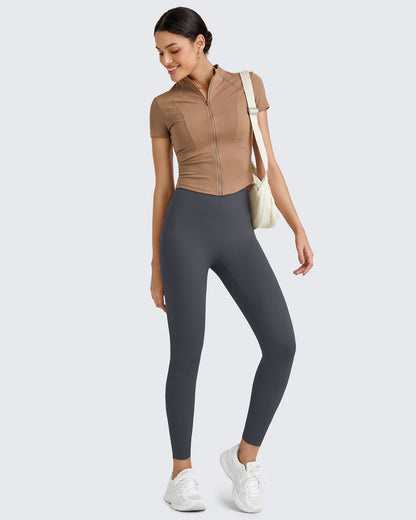 Mallas de yoga sin costuras BareFeel con pretina
