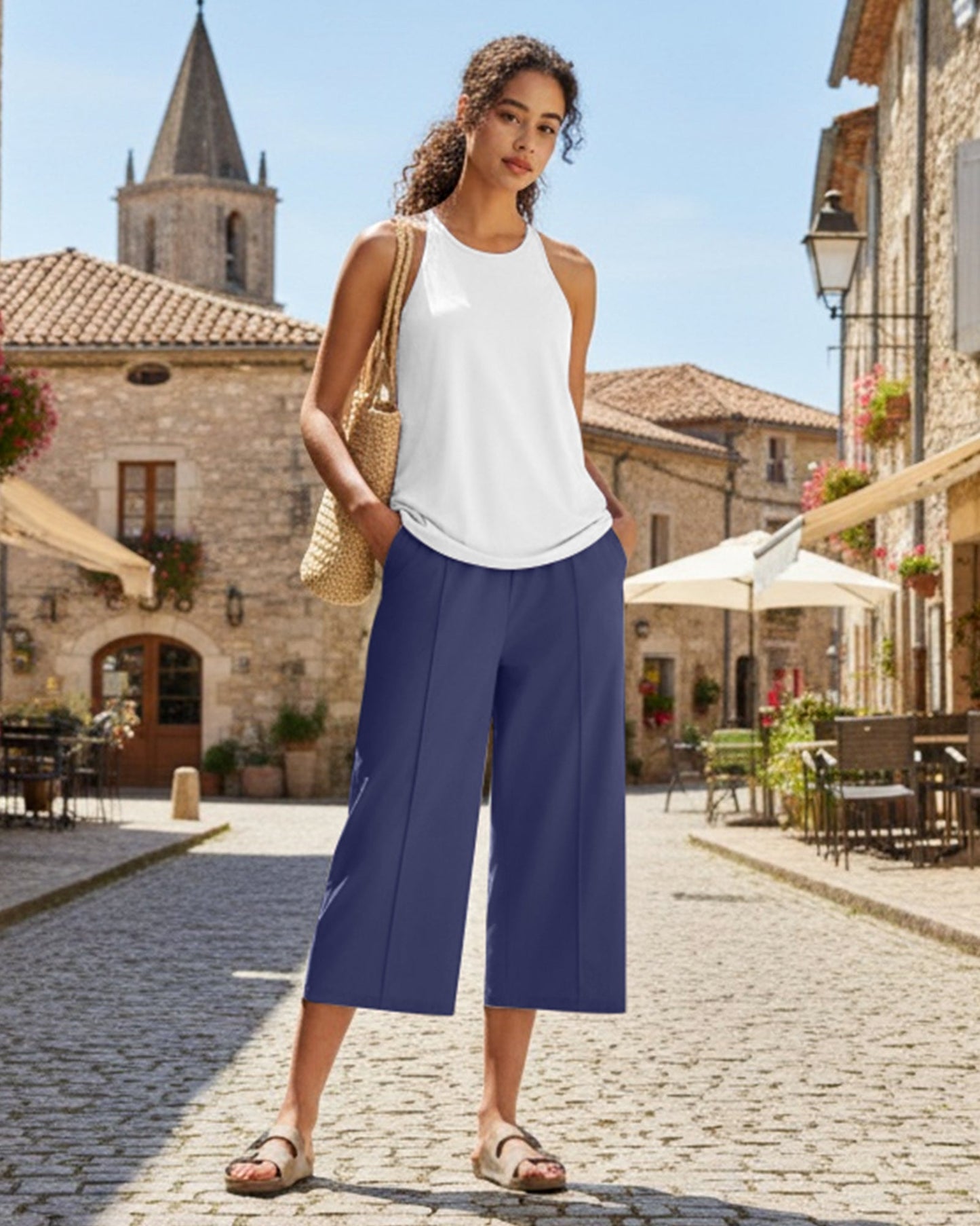 Pantalones Capri Anchos Ligeros G4Free Chillwhisp