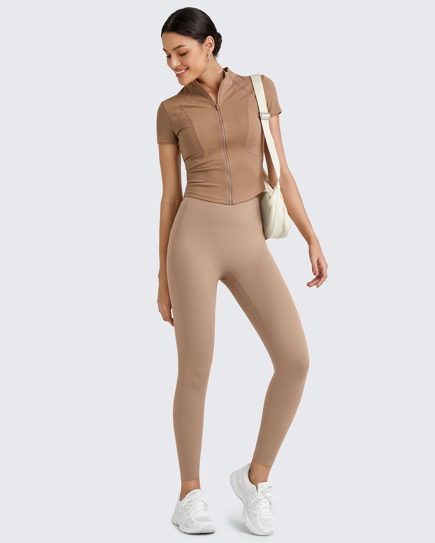Mallas de yoga sin costuras BareFeel con pretina