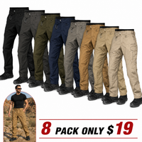 8 PACK(Black + Charcoal Gray + Olive Green + Navy Blue + Gray + Coyote Brown + Khaki + Sand Beige)