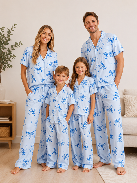 Bow-tie pajamas（d）
