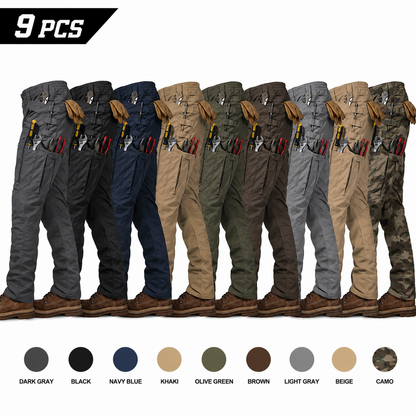 Tactical Pants, Water Resistant Ripstop Cargo Pants