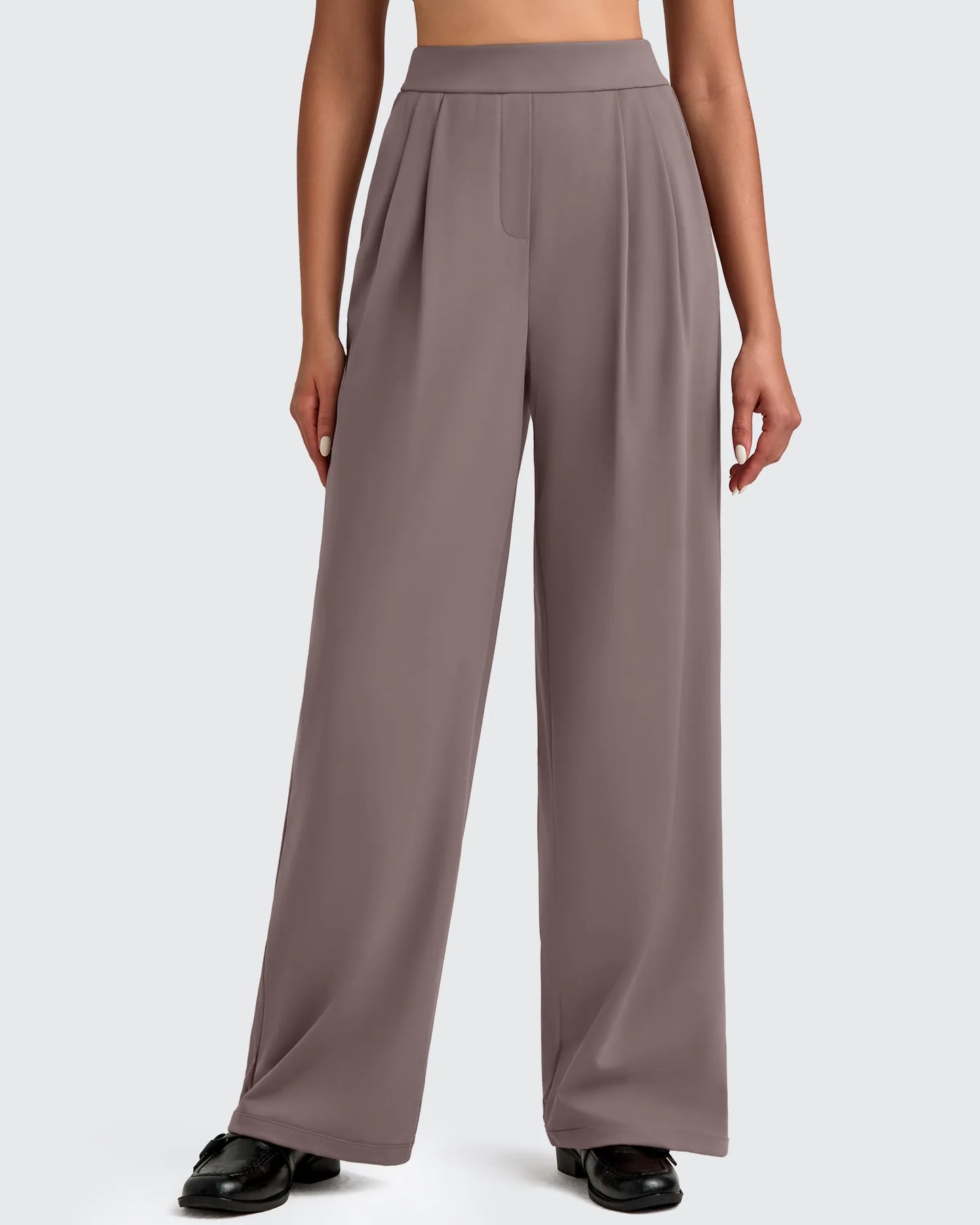 Pantalones Casuales de Vestir de Talle Alto ShiftReady