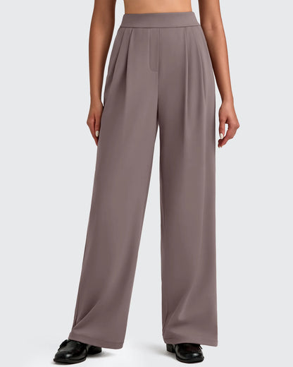 Pantalones Casuales de Vestir de Talle Alto ShiftReady