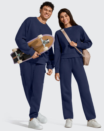 Pantalones cargo Flurrylux de algodón con forro polar y cordón para hombre