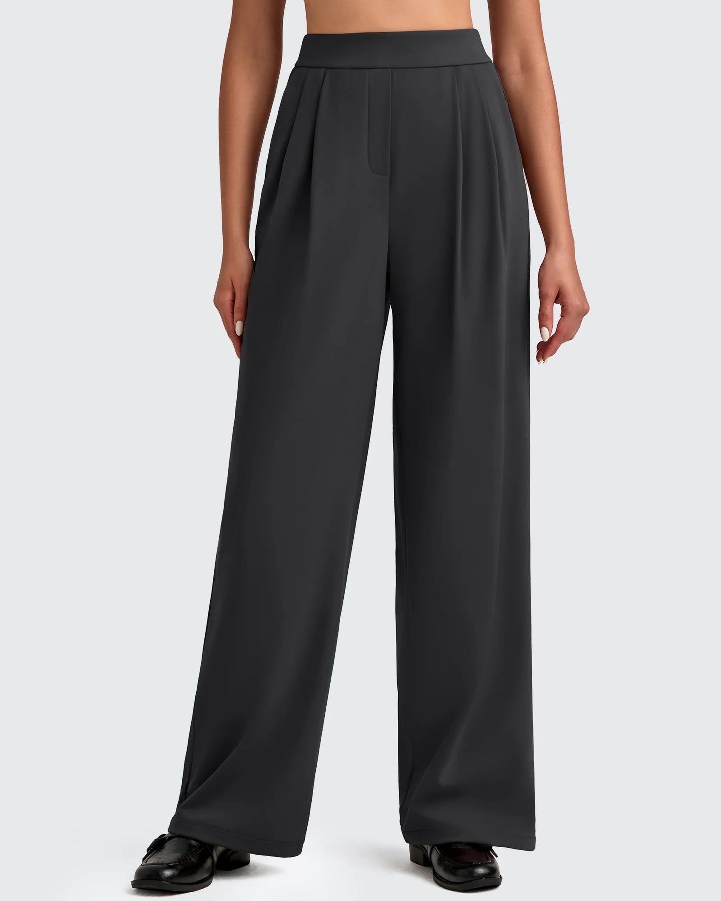 Pantalones Casuales de Vestir de Talle Alto ShiftReady