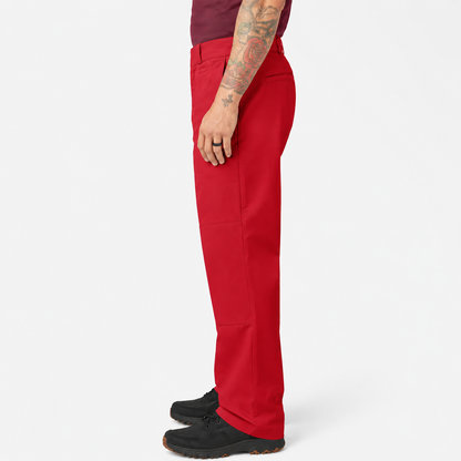 Loose Fit Double Knee Work Pants