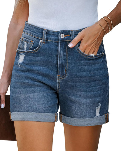 Pantalones cortos vaqueros