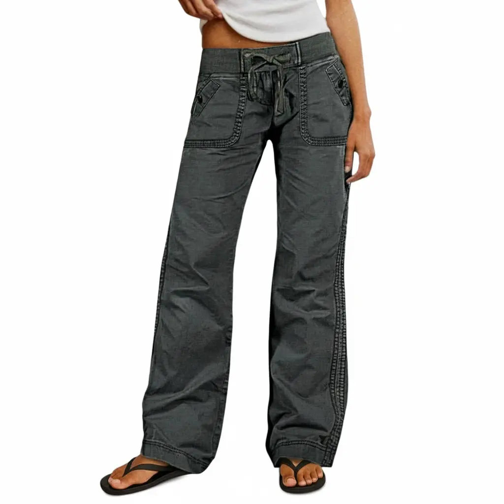 ⚡FINAL SALE⚡- 8 PACK  women-s-high-stretch-mid-rise-straight-pants