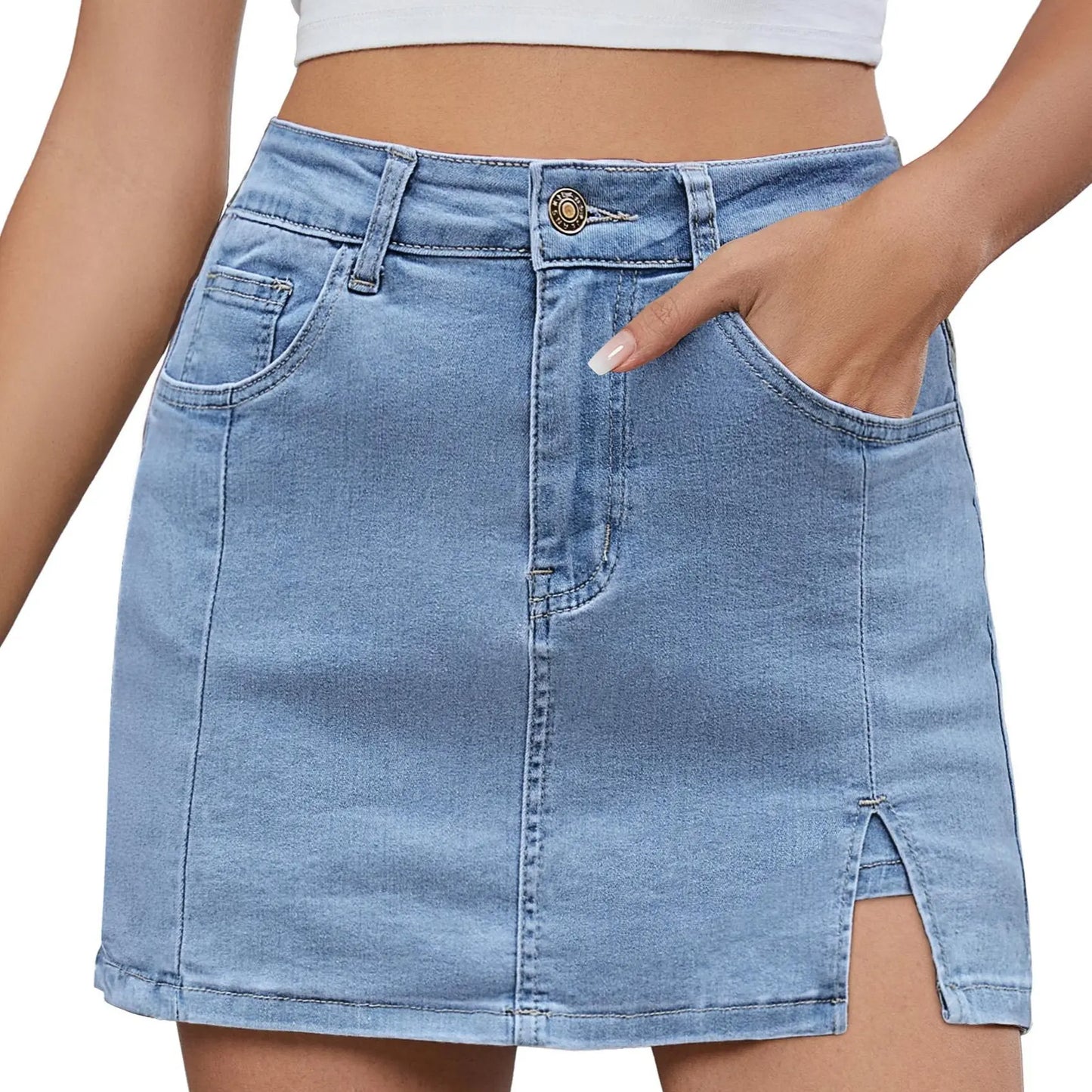 Pantalones de lino para mujer de pierna ancha, casuales, holgados, estilo Palazzo o Harem para la playa (