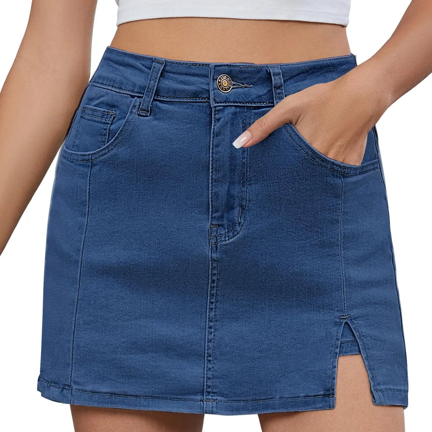 Pantalones de lino para mujer de pierna ancha, casuales, holgados, estilo Palazzo o Harem para la playa (