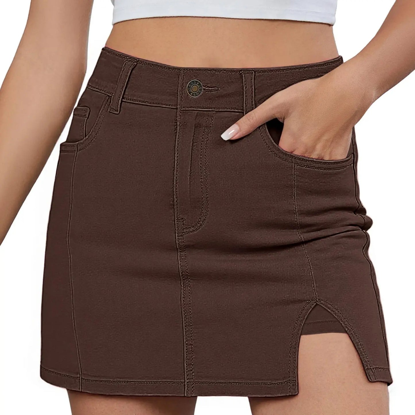 Pantalones de lino para mujer de pierna ancha, casuales, holgados, estilo Palazzo o Harem para la playa (