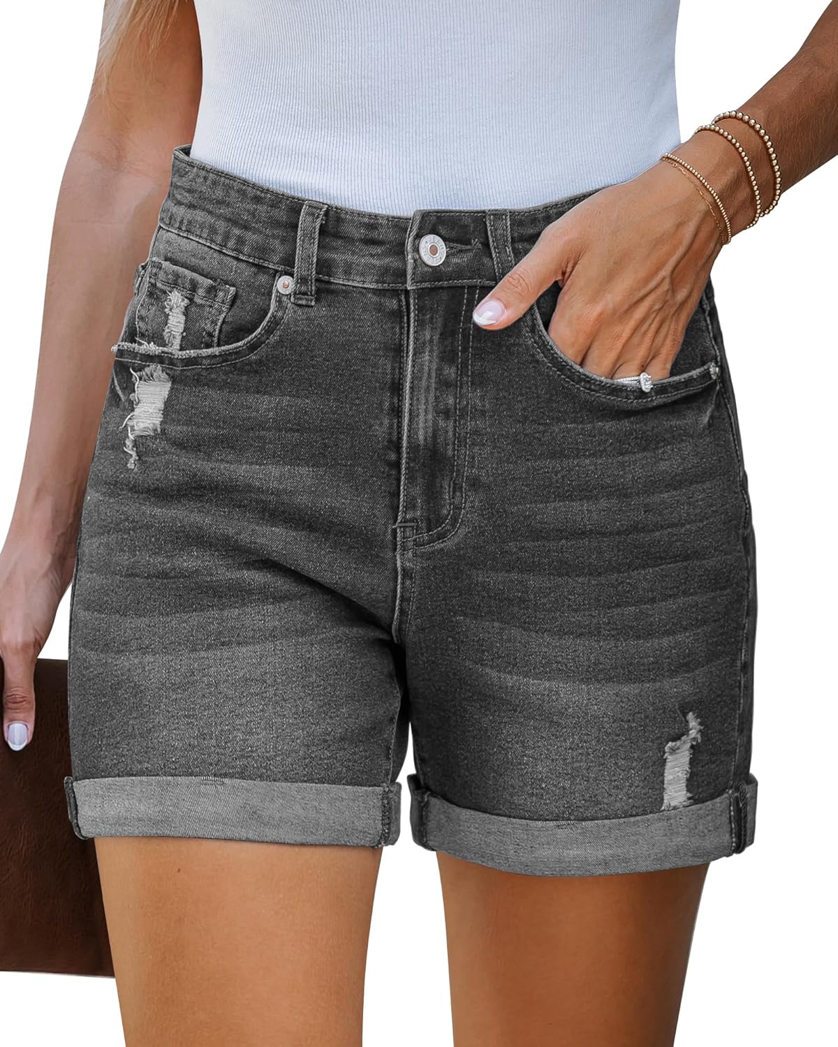 Pantalones cortos vaqueros