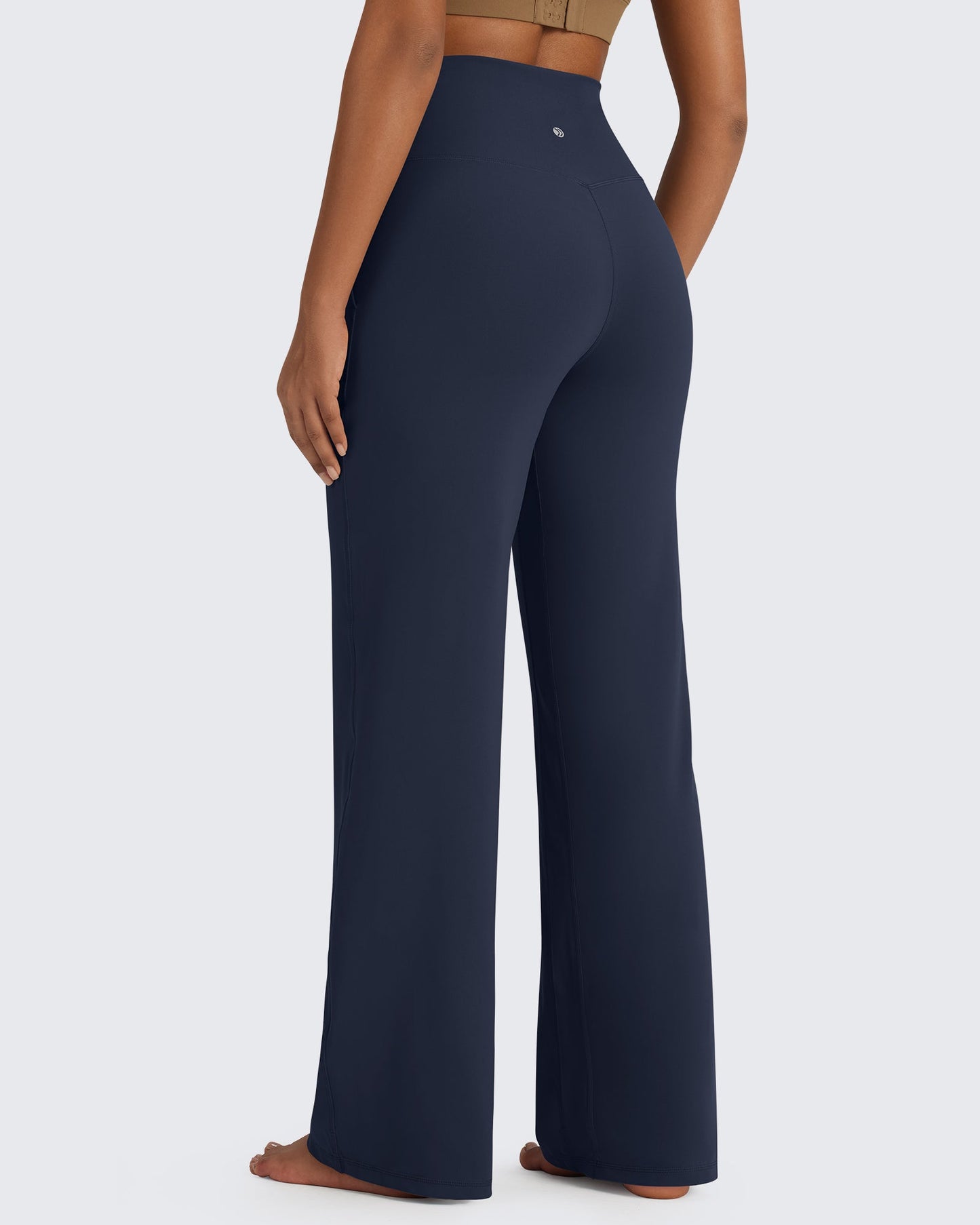 Pantalones de vestir de talle alto sin costuras BareFeel Regular