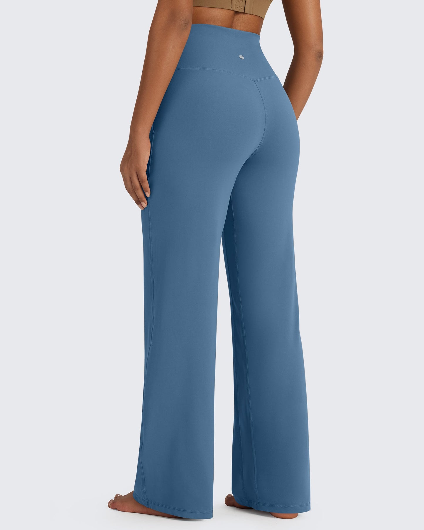 Pantalones de vestir de talle alto sin costuras BareFeel Regular