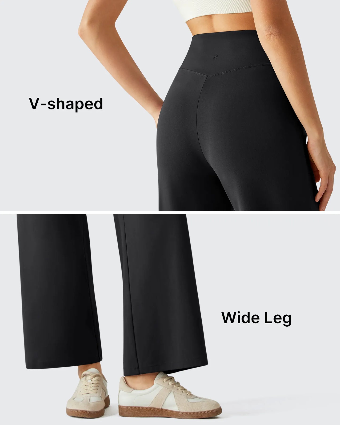 Pantalones de Yoga Anchos Hasta el Tobillo BareFeel de Gran Elasticidad