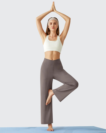 Pantalones de Yoga Anchos Hasta el Tobillo BareFeel de Gran Elasticidad