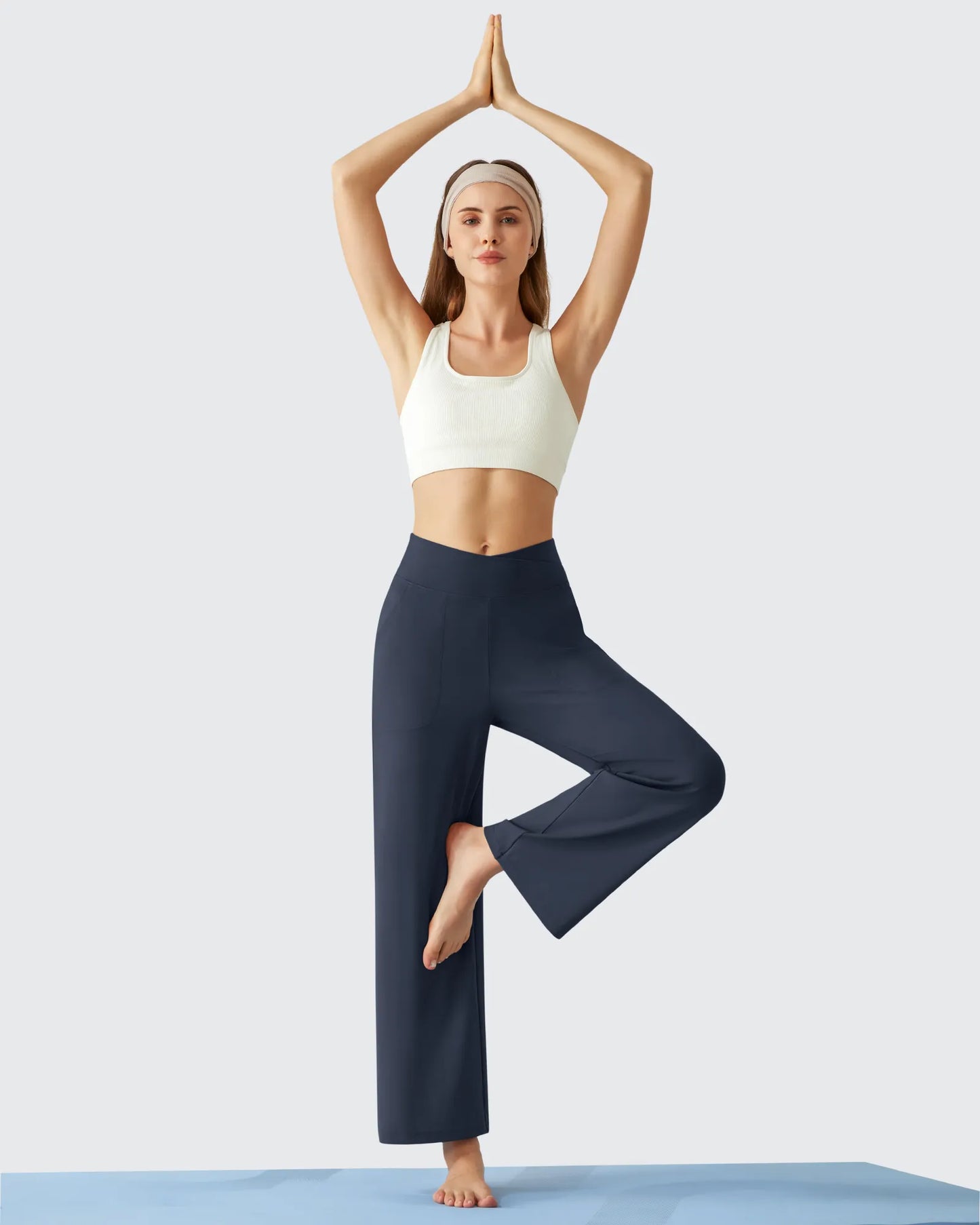 Pantalones de Yoga Anchos Hasta el Tobillo BareFeel de Gran Elasticidad